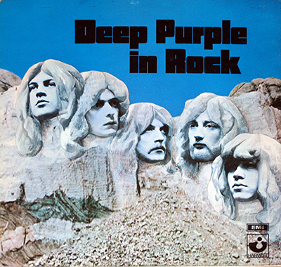DEEP PURPLE - In Rock 1st Pressing (Gt Britain) album front cover vinyl record